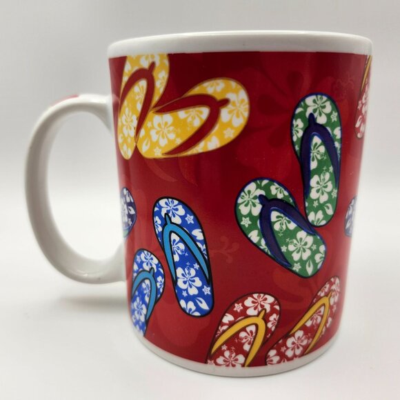 ABC Stores Hawaii Slippas Flip-Flops Ceramic Mug 12oz - Picture 3 of 9